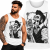 TANK TOP  HORROR ELVIS SKULL